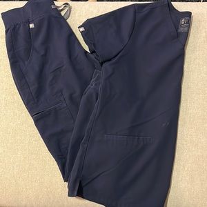 Navy blue figs scrubs